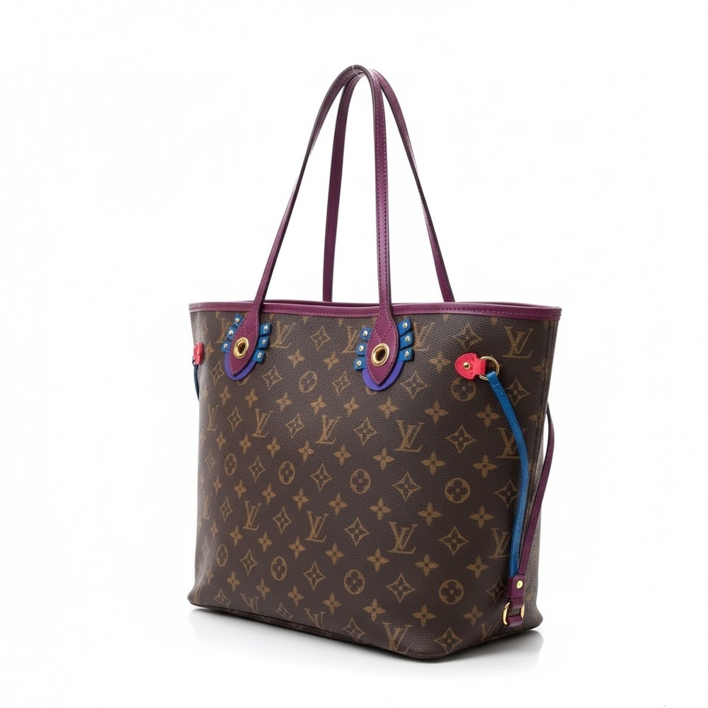 Authentic Rare Louis Vuitton Limited Edition Totem Neverfull MM